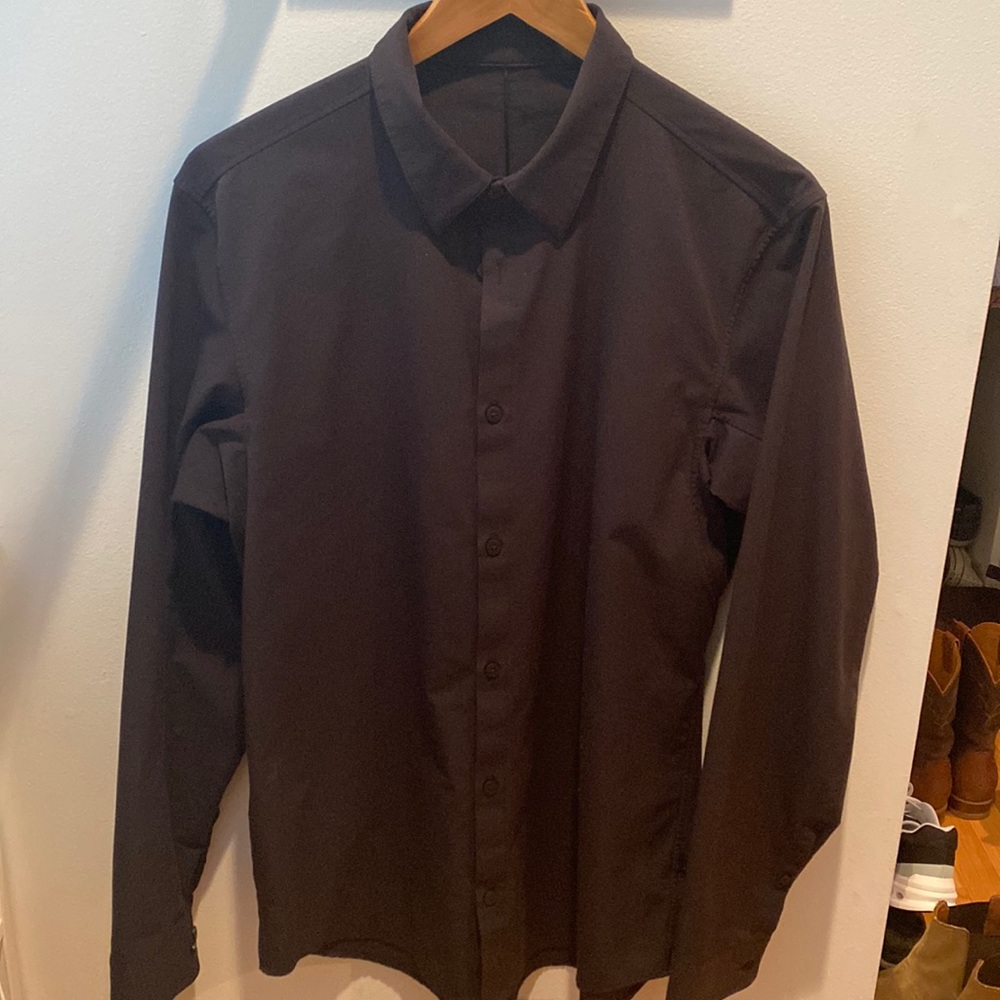 LULULEMON Long Sleeve Polo Shirt